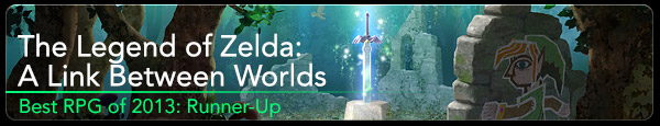 Runner-up: The Legend of Zelda: A Link Between Worlds