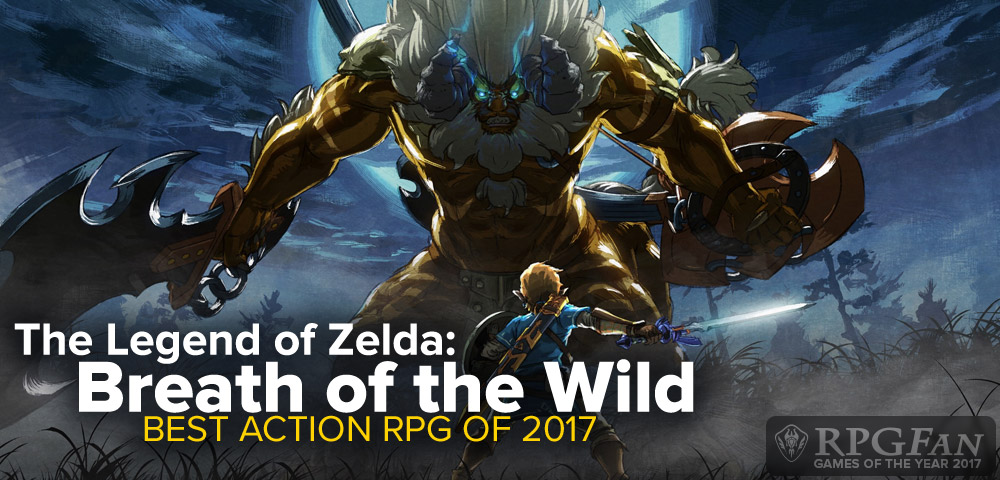 Best Action RPG of 2017: The Legend of Zelda: Breath of the Wild