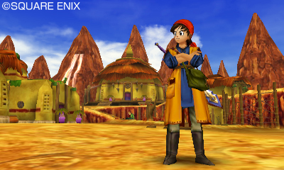 Dragon Quest VIII 3DS Post-game village