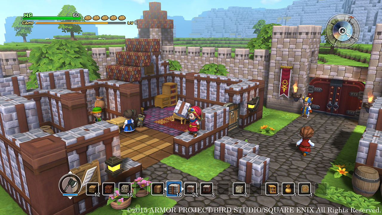 Dragon Quest Builders castle
