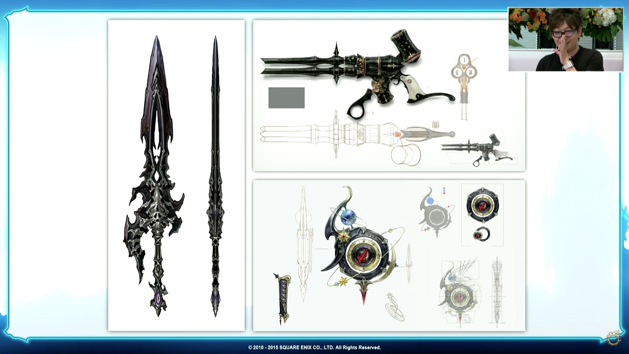 Final Fantasy XIV Anima Weapon Concept Art