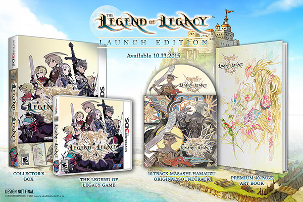 legend of legacy 3ds rpg special launch edition atlus