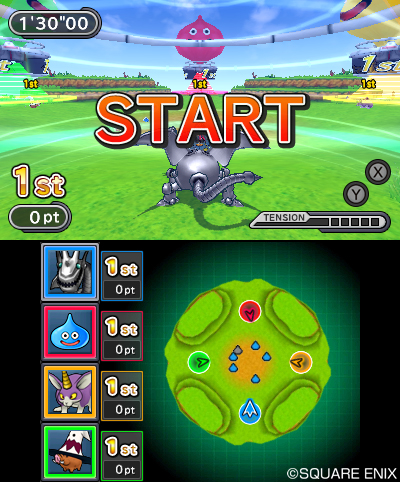 dragon quest monsters joker 3 square enix great rider cup multiplayer nintendo 3ds
