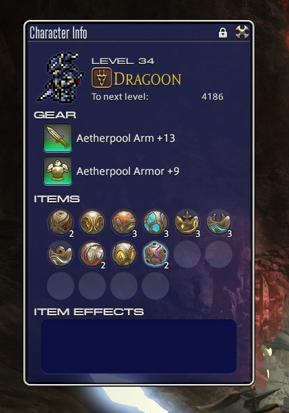 Final Fantasy XIV Patch 3.3 Deep Dungeon UI