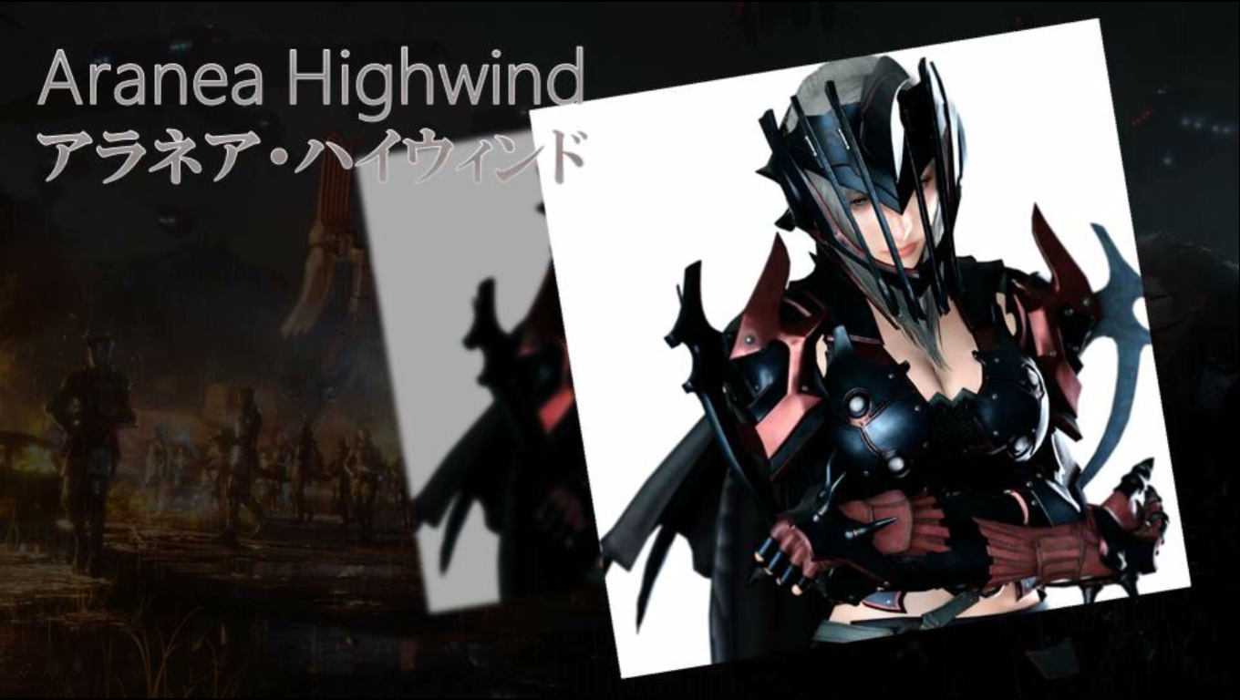 final fantasy xv aranea highwind dragoon lady