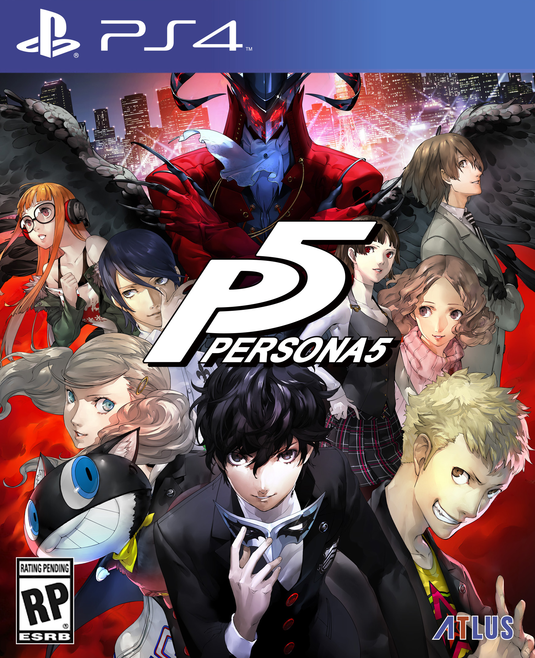 persona 5 english box art