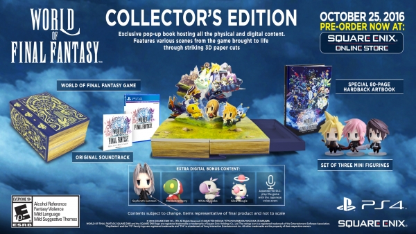 World of Final Fantasy Collector's Edition