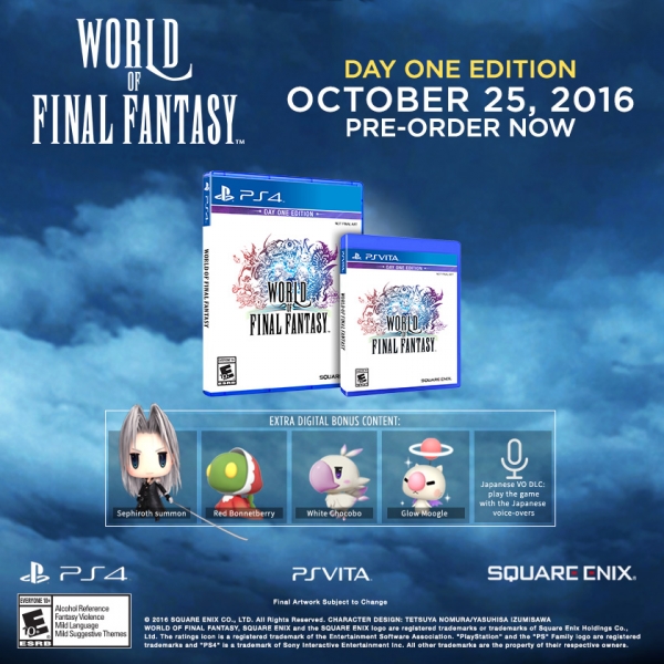 World of Final Fantasy day 1 Edition
