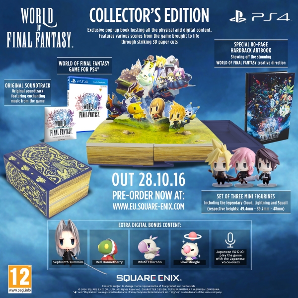 World of Final Fantasy European Collector's Edition