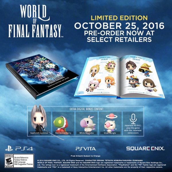 World of Final Fantasy Limited Edition
