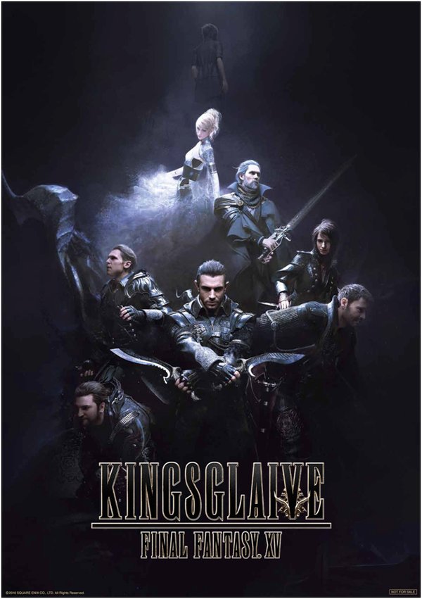 final fantasy xv kingsglaive movie poster