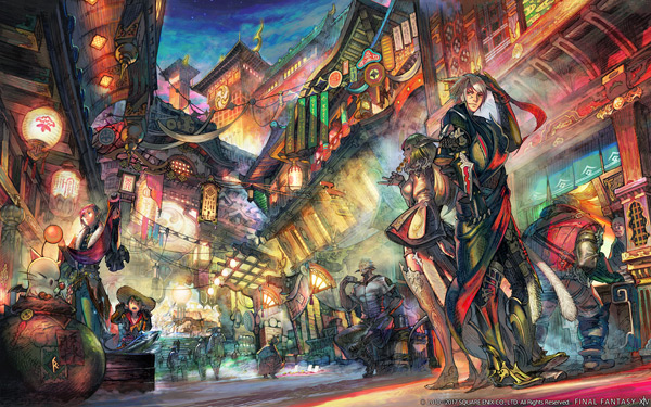 Final Fantasy XIV Stormblood Artwork