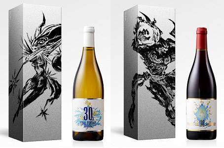 Final Fantasy 30th Anniversary Wine Shiva Ifrit