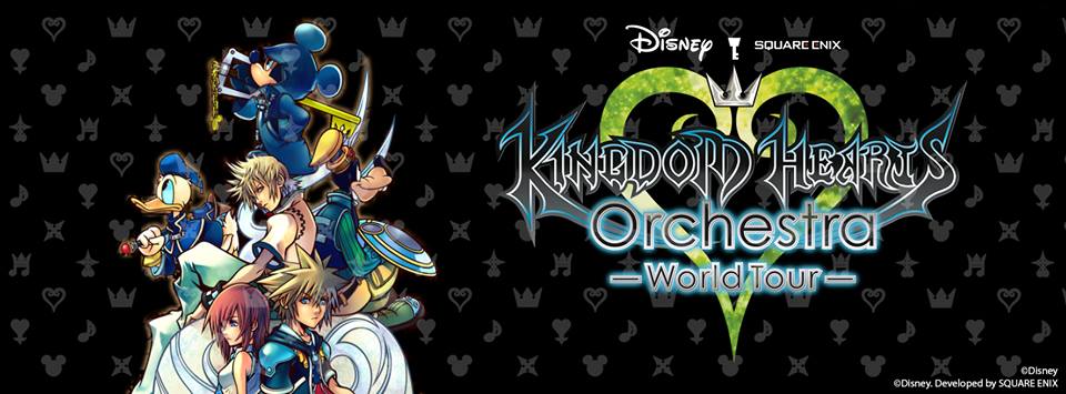 Kingdom Hearts -World Tour- 2018 Banner