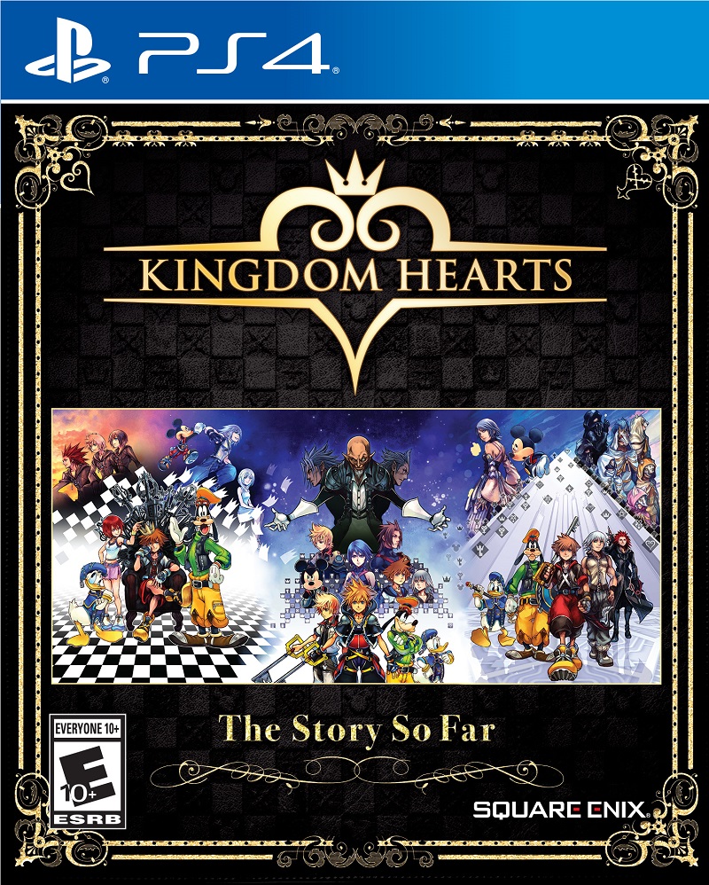 Kingdom Hearts: The Story So Far Box Art