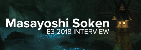 Masayoshi Soken E3 2018 Interview Banner