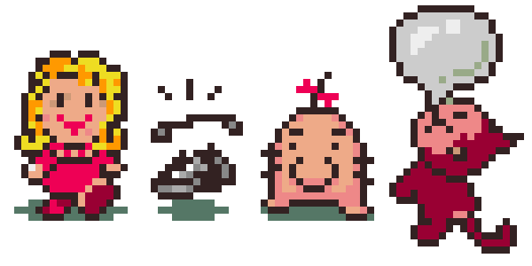 EarthBound Supporting Cast Sprites