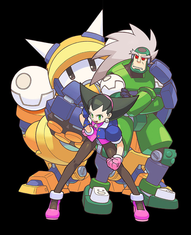 Mega Man Legends Artwork