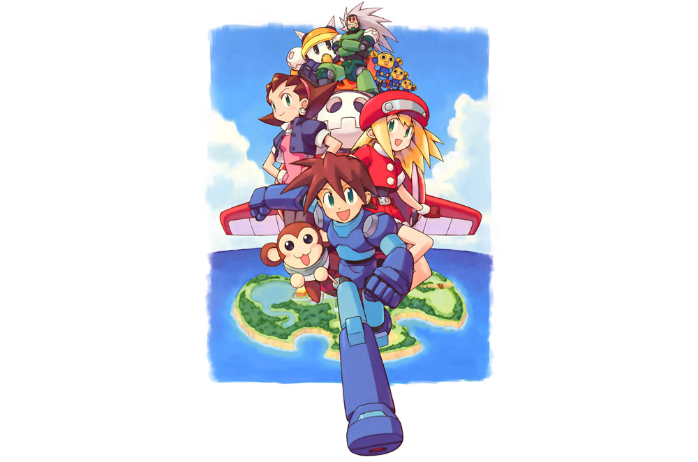 Mega Man Legends Artwork