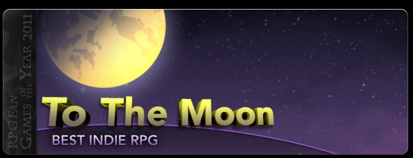 Best Indie RPG of 2011: To The Moon