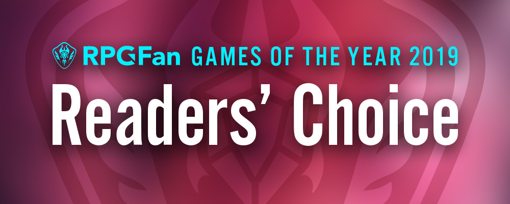 RPGFan Games of the Year 2019 - Readers' Choice Banner