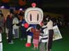 A Bomberman from the Hudson booth