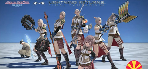 FFXIII FFXIV Crossover