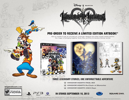 Kingdom Hearts ReMix Pre-Order Goodies