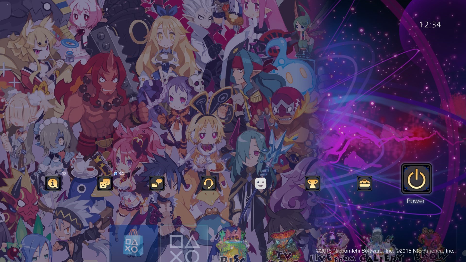 disgaea 5 PS4 theme