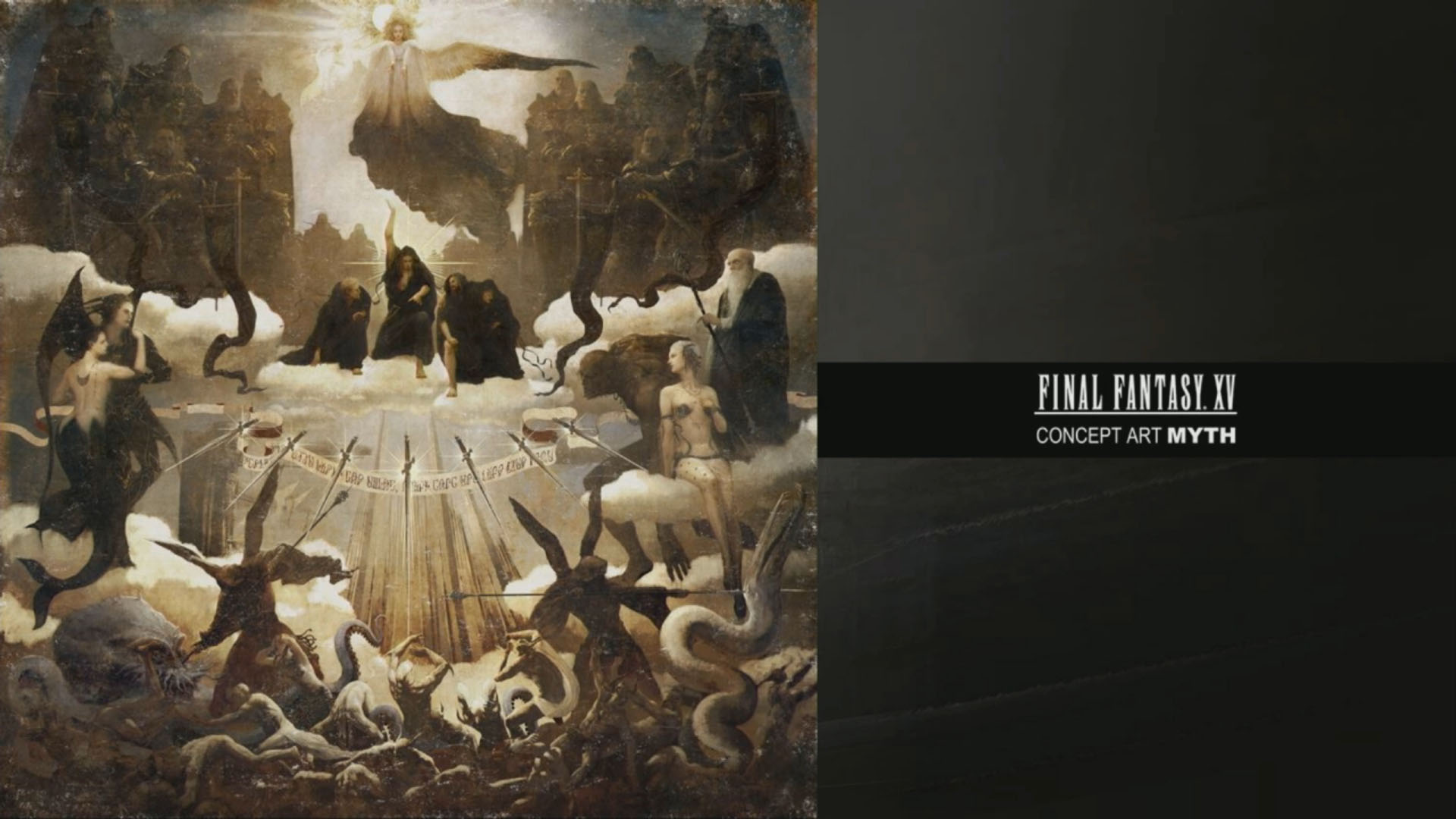 final fantasy XV myth concept art pax 2015