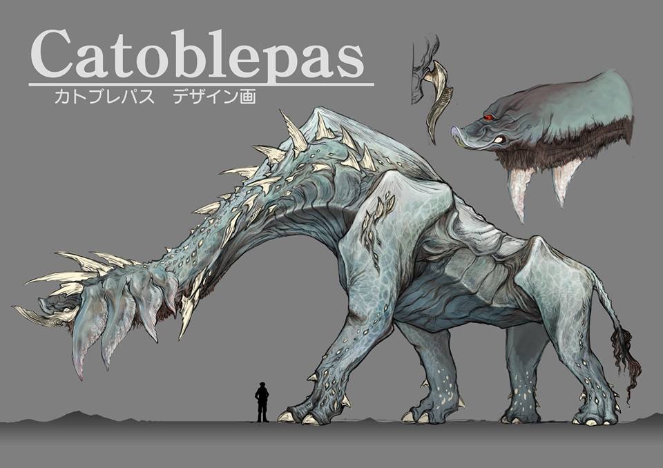 Final Fantasy XV Catoblepas Concept Art