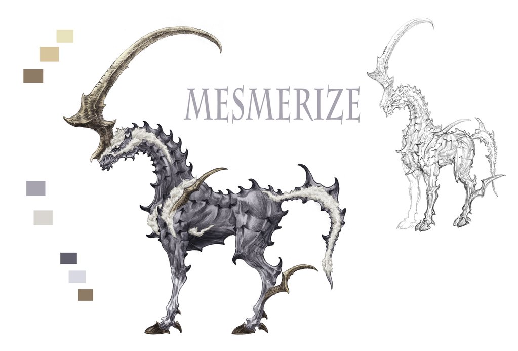 Final Fantasy XV Mesmerize Concept Art