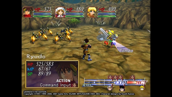 Grandia II HD Battle