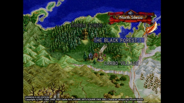 Grandia II HD Map
