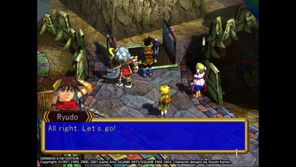 Grandia II HD gameplay