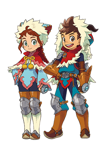 monster hunter stories protagonist boy girl