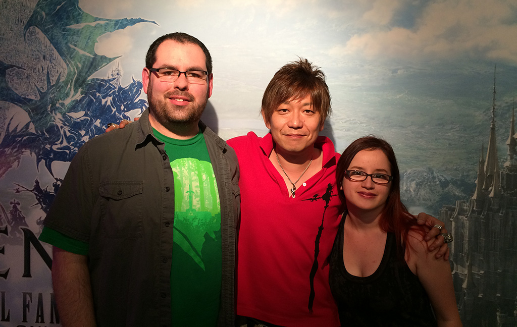 Mike, Liz, Naoki Yoshida