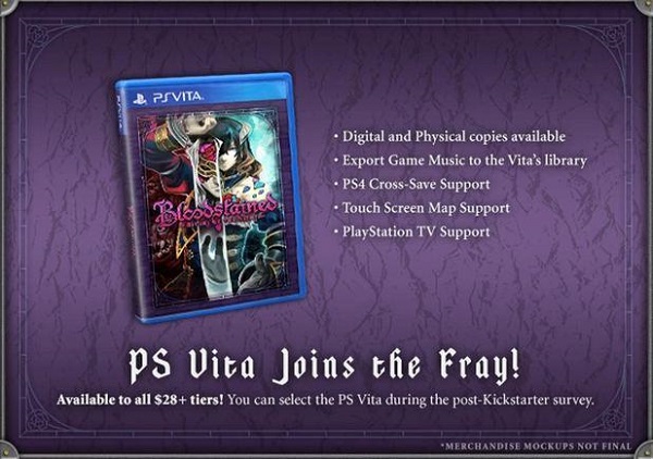 Bloodstained on PS Vita