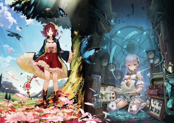 atelier sophie alchemist mysterious book playstation artwork