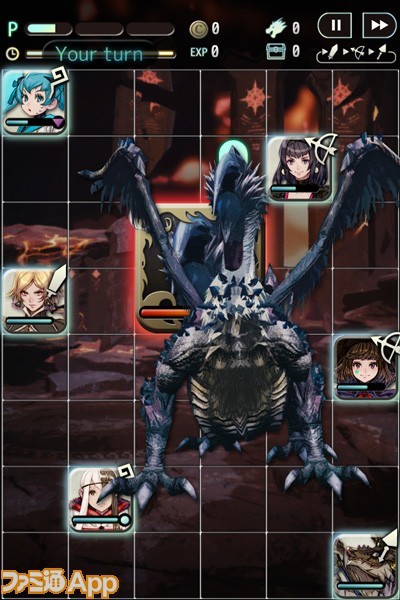 Terra Battle Mobius Crossover Fight