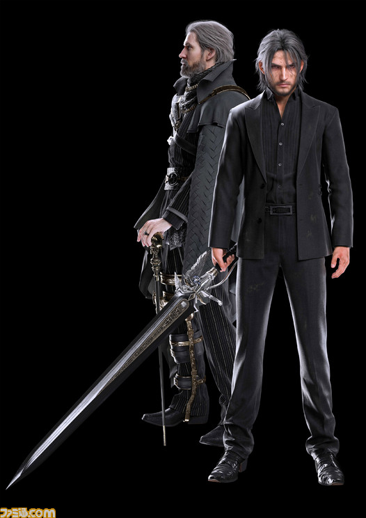 final fantasy xv cg render beard noctis