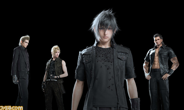 final fantasy xv cg cast