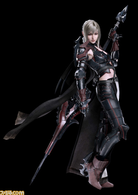 final fantasy xv dragoon lady cg