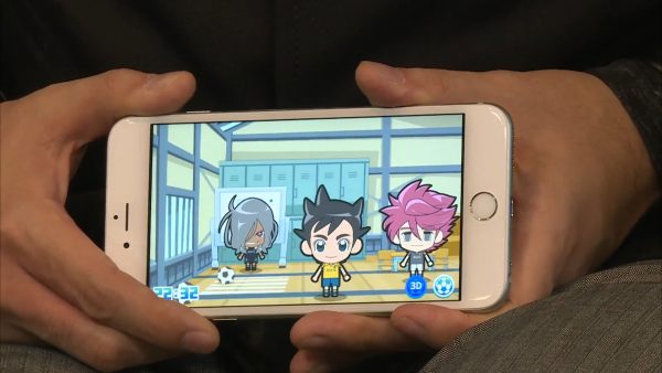 inazuma eleven ares smartphone game