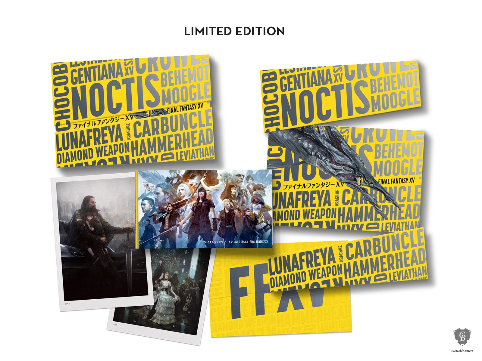 final fantasy xv art and design limited edition