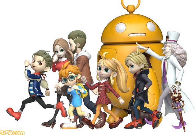 The colorful cast of Destiny Connect, a new RPG from Nippon Ichi Software.